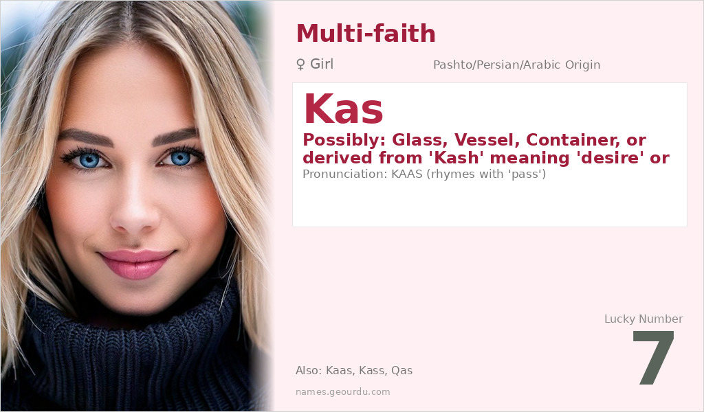 Kas Name Meaning and Details