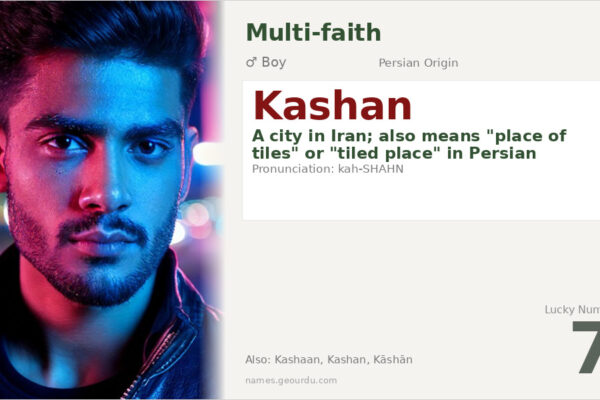 Kashan Name Meaning — Persian Origin, Boy Name & Details (2025)