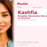 Kashfia Name Meaning and Details