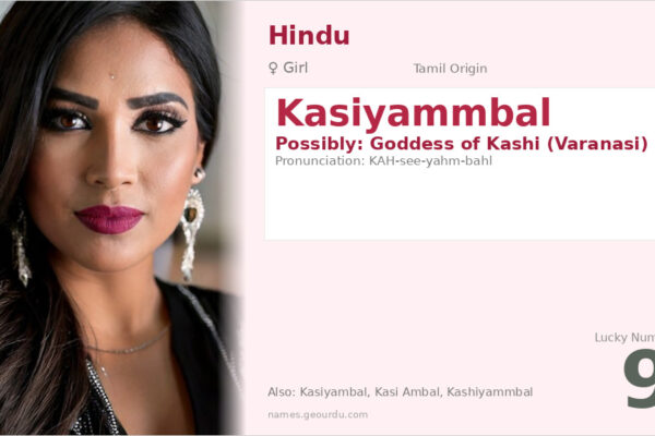 Kasiyammbal Meaning — Origin, Gender & Details (2025)