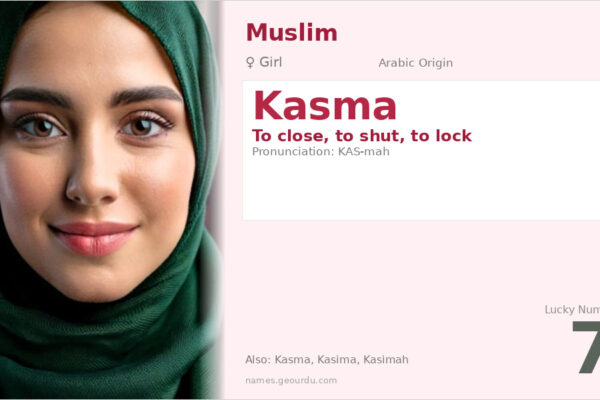 Kasma Name Meaning — Arabic Origin, Girl Name & Details (2025)