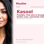 Kasool Name Meaning and Details