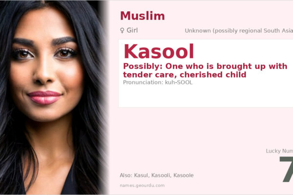 Kasool Name Meaning — Origin, Gender & Details (2025)