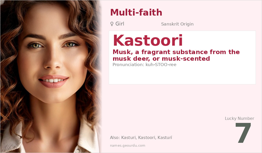 Kastoori Name Meaning and Details