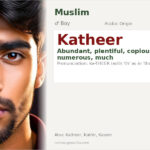 Katheer Name Meaning and Details