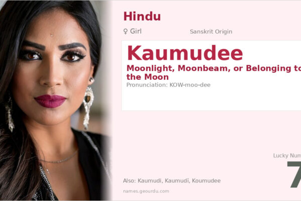 Kaumudee Name Meaning — Sanskrit Origin, Girl Hindu Name & Details (2025)