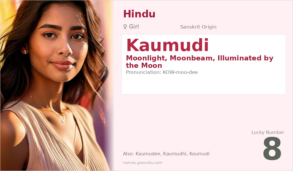 Kaumudi Name Meaning and Details