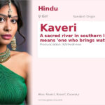 Kaveri Name Meaning and Details