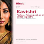 Kavishri Name Meaning and Details