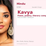 Kavya Name Meaning and Details