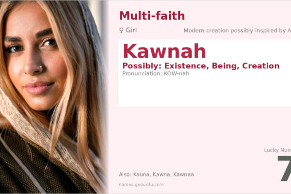 Kawnah Name Meaning — Origin, Gender & Details (2025)