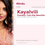 Kayalvili Name Meaning and Details