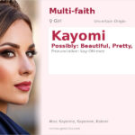 Kayomi Name Meaning and Details