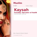 Kaysah Name Meaning and Details