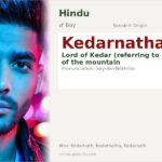 Kedarnatha Name Meaning and Details