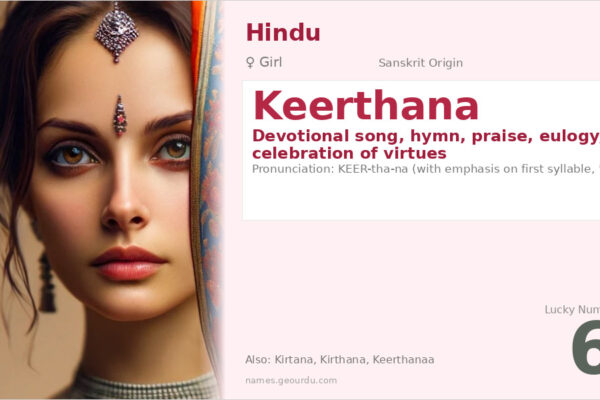 Keerthana Name Meaning — Sanskrit Origin, Devotional Significance & Details (2025)