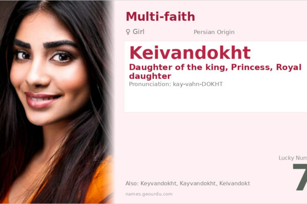 Keivandokht Meaning — Persian Princess Name Origin & Details (2025)