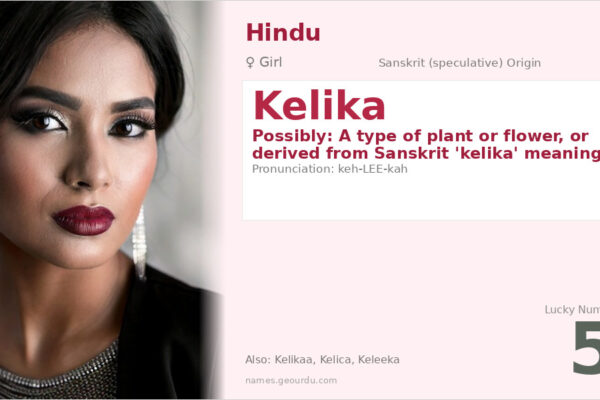 Kelika Name Meaning — Origin, Gender & Details (2025)