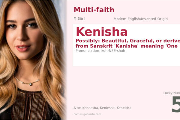 Kenisha Name Meaning — Origin, Gender & Details (2025)