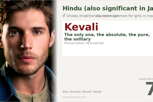 Kevali Name Meaning — Sanskrit Origin, Gender & Spiritual Significance (2025)