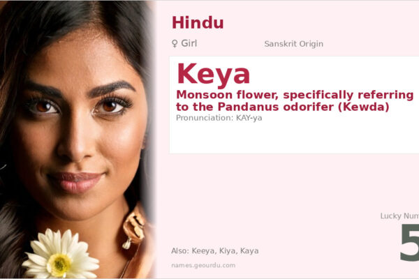 Keya Name Meaning — Sanskrit Origin, Girl Name & Details (2025)