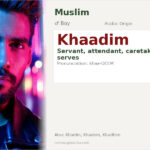 Khaadim Name Meaning and Details
