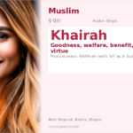 Khairah Name Meaning and Details