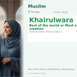 Khairulwara Name Meaning and Details