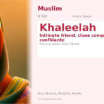 Khaleelah Name Meaning and Details