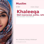 Khaleeqa Name Meaning and Details