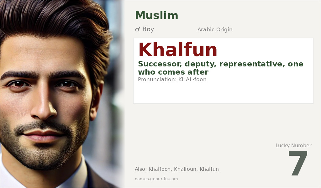 Khalfun Name Meaning and Details