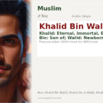 Khalid Bin Walid Name Meaning and Details