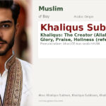 Khaliqus Subhan Name Meaning and Details