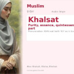 Khalsat Name Meaning and Details