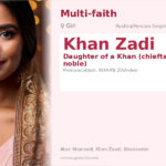 Khan Zadi Name Meaning and Details