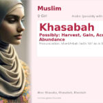 Khasabah Name Meaning and Details