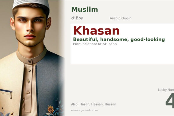 Khasan Name Meaning — Arabic Origin, Boy Name & Details (2025)