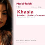 Khasia Name Meaning and Details