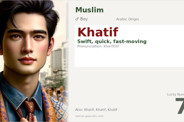 Khatif Name Meaning — Arabic Origin, Boy Name & Details (2025)