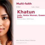 Khatun Name Meaning and Details