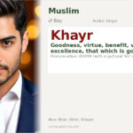 Khayr Name Meaning and Details