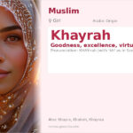 Khayrah Name Meaning and Details