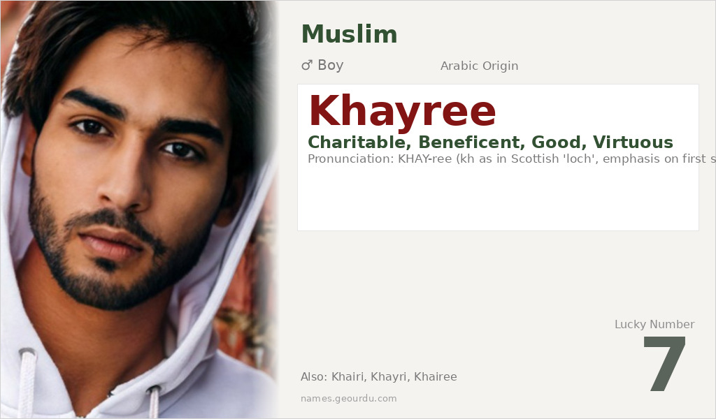 Khayree Name Meaning and Details