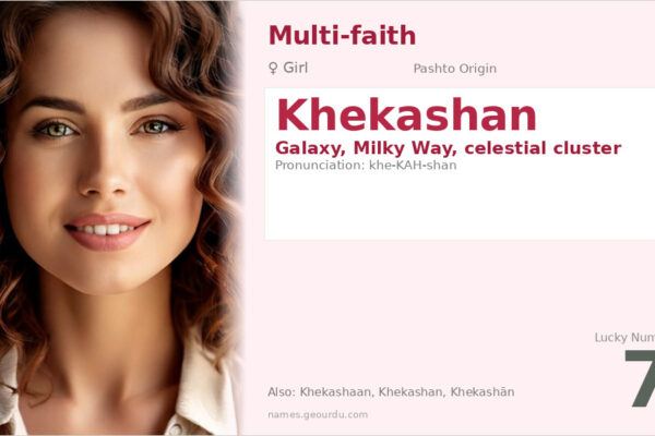 Khekashan Name Meaning — Pashto Origin, Girl’s Name & Details (2025)