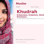 Khudrah Name Meaning and Details