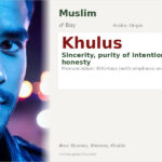 Khulus Name Meaning and Details