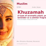 Khuzamah Name Meaning and Details