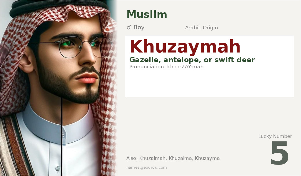 Khuzaymah Name Meaning and Details