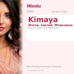 Kimaya Name Meaning and Details