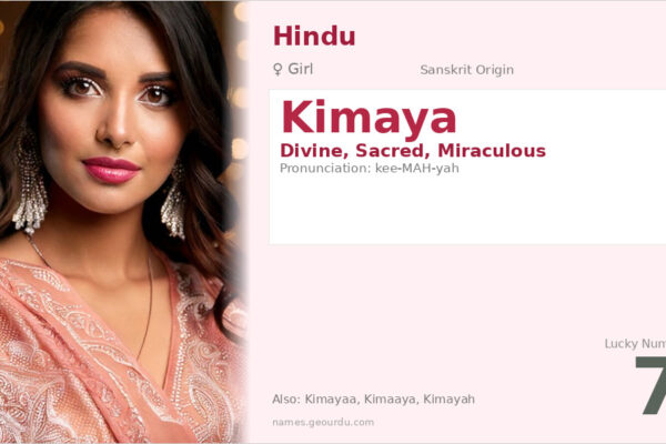 Kimaya Name Meaning — Sanskrit Origin, Girl Name & Details (2025)